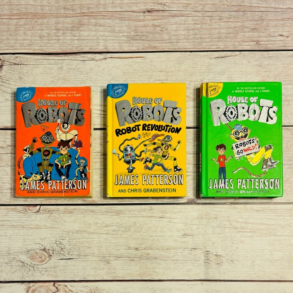 House Of Robots • 3 Book Set